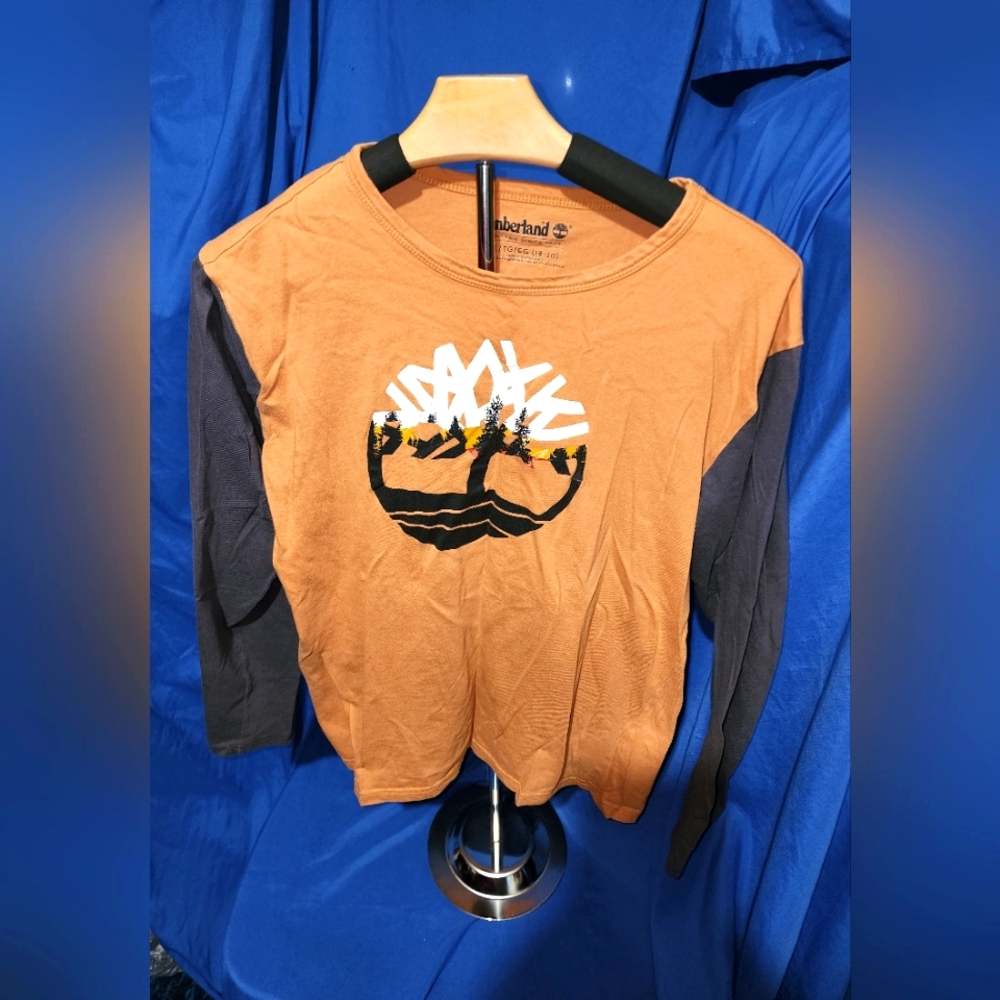 Boys Timberland Long Sleeve Tshirt